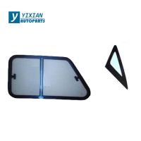 Auto side windows with frame