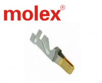 MOLEX 42817-0012/428170012/42817 Mini-Fit Sr. Crimp Terminal, Male, 10-12 AWG, Gold (Au)