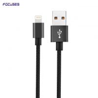 Focuses Premium Fabric IOS USB Cable Iphone Charger Cable