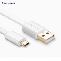 FOCUSES Premium 3.28ft 1.0m High Speed Flat Noodle Micro USB Data Cable