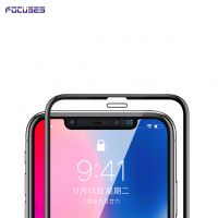 Focuses-3D Curved Full Covered Tempered Glass Screen Protector for iPhone X