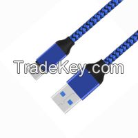 Durable USB3.0 A to USB3.1 C Data Cable with Metal Case for Laptop/NB Device