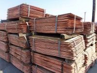 Copper Cathodes 99, 9 Purity, 