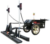 Two - wheel self - controlled laser Screed Aolide