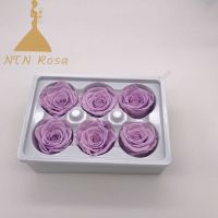 Preserved Forever Real Rose Flower as Wedding Decoration Material