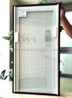 Integral blinds in double glazing, insulated glass, window shade
