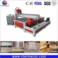 Best High Speed CNC Router 3D CNC Cutting / Milling Machine for Wood