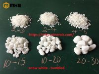 White pebbles stones