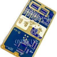 4 Layer Rogers 3210 Gold Plated Soft Gold PCB Board