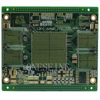 10 Layer Fr4 Impedance PCB Vias Filled With Resin BGA Printed Circuit Boards