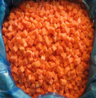 First grade frozen carrot dice