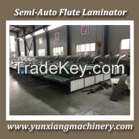 semi flute laminator machine