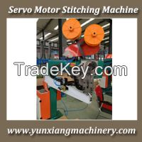 Servo motor stitching machine
