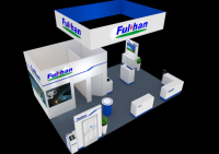20x20 Aluminum trade show booth flexible modular stands