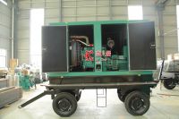 Supply 30kw trailer diesel generator 37kva mobile generator
