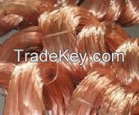 Copper Millberry / Wire Scrap 99.95% to 99.99% Purity with 100%