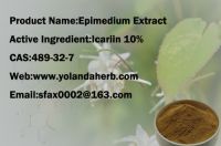 Wholesale High Quality Epimedium Extract 10% Icariin