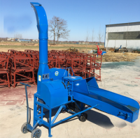 Full automatic corn silage round baler and wrapper machine for farm use