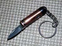 Bullet shape pocket knife
