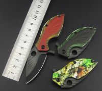 Maple leaf shape pocket knife