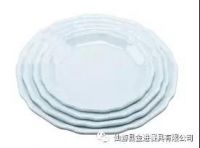 Imitation porcelain tableware jade green melamine plate 8-11"tableware dinner plate