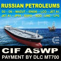 D2 D6 MAZUT EN590 LCO JET A1 JET A1 JP54 ESPO AGO LNG LPG