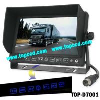 TOPCCD Heavy duty 7" Car Camera monitor system for truck/ harvester (TOP-D7001)