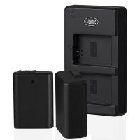 Sidande FW50 Dual Battery Charger Kit Set for Sony