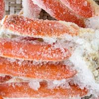 Wild Caught Frozen Alaskan King Crab Legs / Boiled King Crab Legs