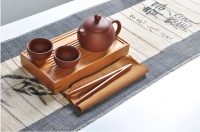 China Factory Supply Tea Service Made Of 100% Natural Bamboo With High Quality