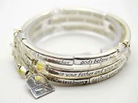 Sell  Bible scriptures and inspirational bracelet