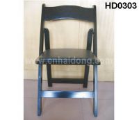 Sell black folding chair HD0303