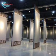 High Absorption Interior Movable Partition Wall Good Quality Folding Sliding Active Aluminium