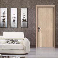 Israel hot selling anti corrosion wood plastic composite bathroom door polymer door