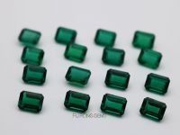 Lab Created Emerald-Hydrothermal Emerald  Green  Gemstones Synthetic Green gems