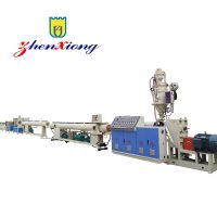 Large diameter HDPE water and gas pipe making machine