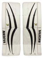New Vaughn 1100i Int goalie leg pads Black&White 31+2 Velocity V6 ice hockey