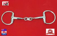 HORSE BIT EGGBUTT SNAFFLE WITH FRENCH LINK 4.5"