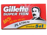 Gilete Super Thin Double Razor Blade 5+1