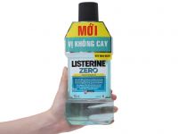 Listerine Zero Antibacterial Mouthwash 750ml