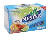 Nestea lemon flavored tea box 252g