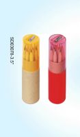 Sell nature color pencil in tube with transparent lid