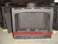 Sell and Produce different OEM Casting wood fireplace-castiron fires