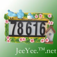 Sell solar house number