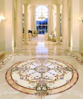 Water cut medallion floor tiles marble floor tiles mosaic tiles
