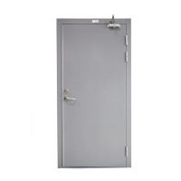 Powder coating or heat transf steel fireproof doors made in China