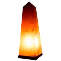 Salt Obelisk Lamp.