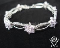 925silver Bracelet with CZ