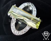 Sell Sterling Silver Ring with Cubic Zirconia