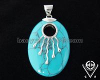 Sell Sterling Silver Pendant with Turquoise